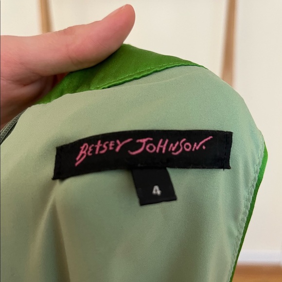 Vintage Betsey Johnson Silk Shift Dress - Picture 3 of 3